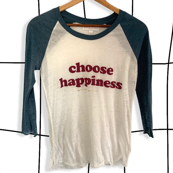 Spiritual gangster choose happiness raglan tee - Picture 2 of 7